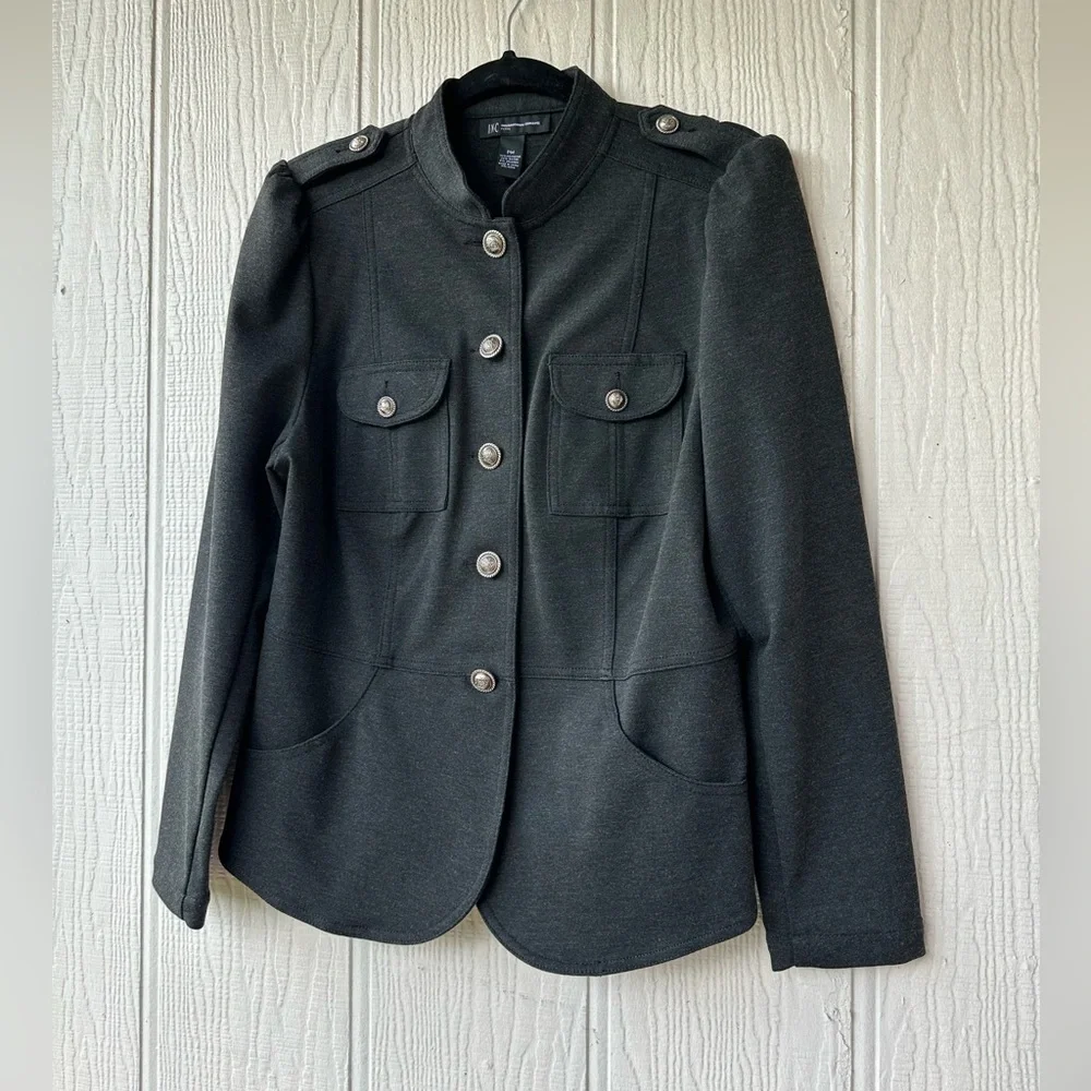 INC Gray Utility Jacket - Picture 9 of 9